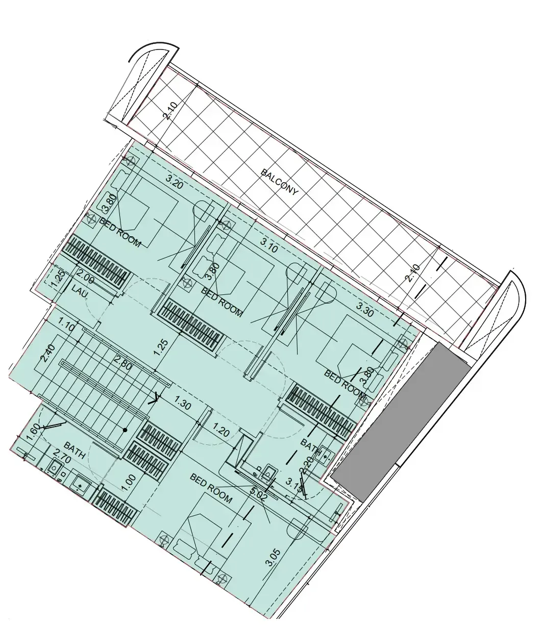 Binghatti Vision Iconic floor plan