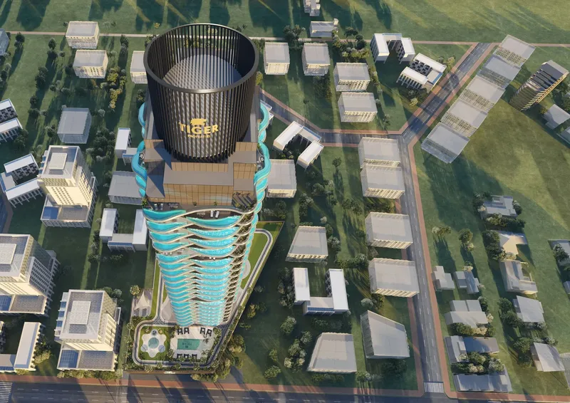 Exterior at Volga Tower in JVT (Jumeirah Village Triangle) Dubai