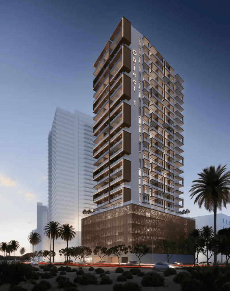 Exterior at W1NNER Tower in JVT (Jumeirah Village Triangle) Dubai