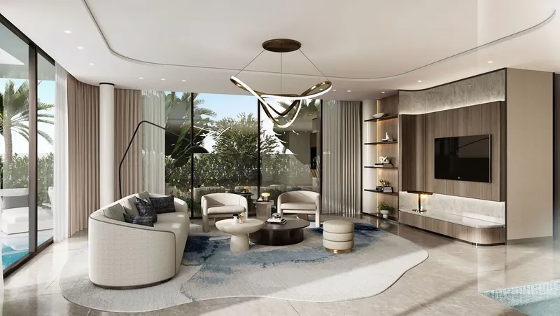 Interior at Wadi Villas in MBR District 11 (Meydan South) Dubai