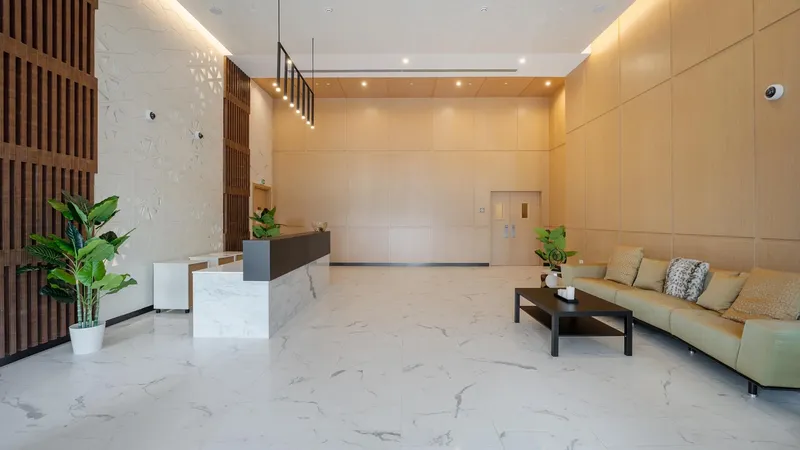 Lobby at Wasl 1 Park Gate Residences in Al Kifaf Dubai