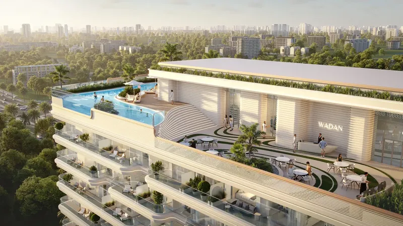 Exterior at Weston by Wadan Phase 1 & 2 in Dubai Land Residence Complex Dubai