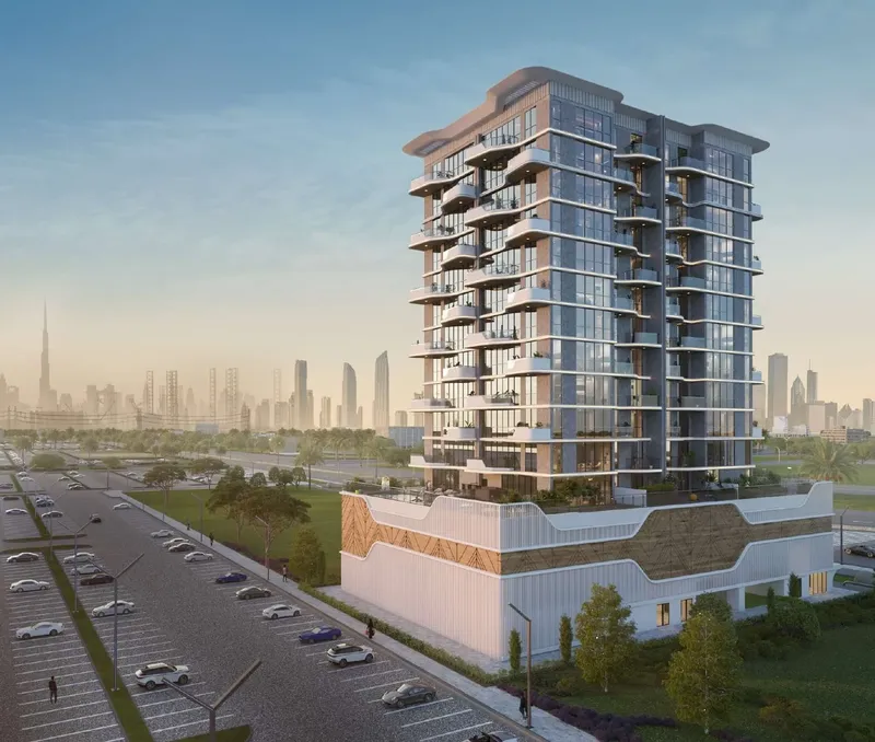 Exterior at Whitecliffs Residences in Dubai Islands Dubai
