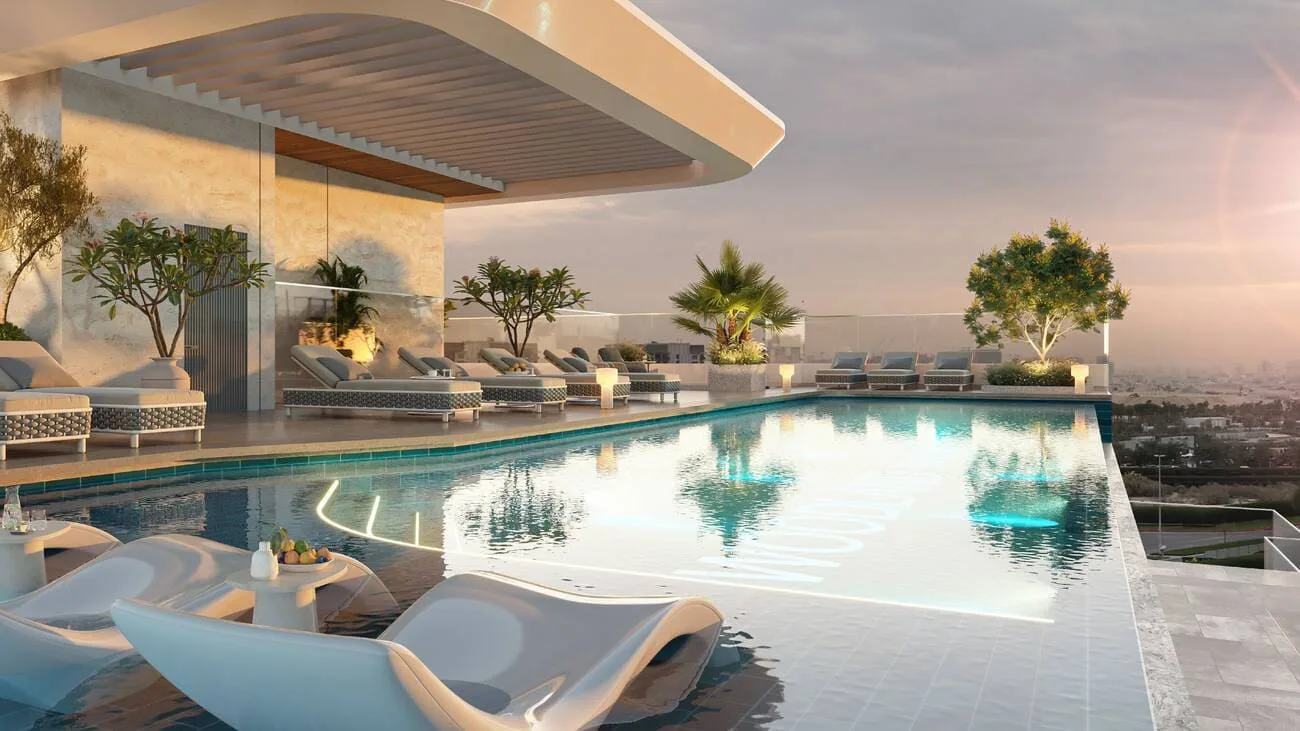 Infinity Pool And Kids Pool amenity image at Woodland Crest