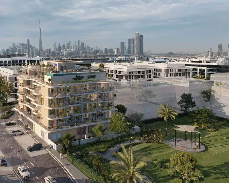 Exterior at Woodland Crest in Meydan (Nad Al Sheba 1) Dubai
