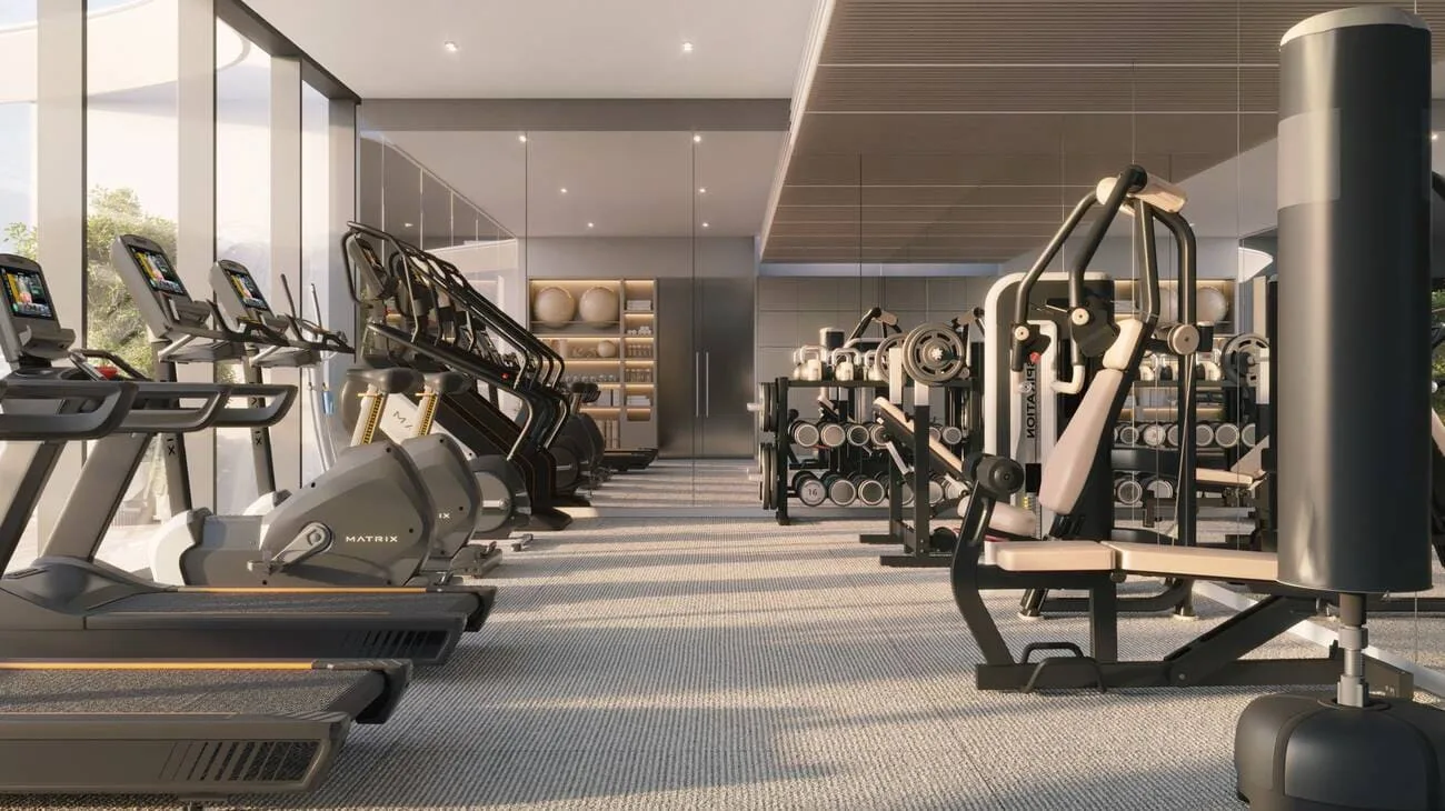 State-Of-The-Art Gym amenity image at Woodland Crest