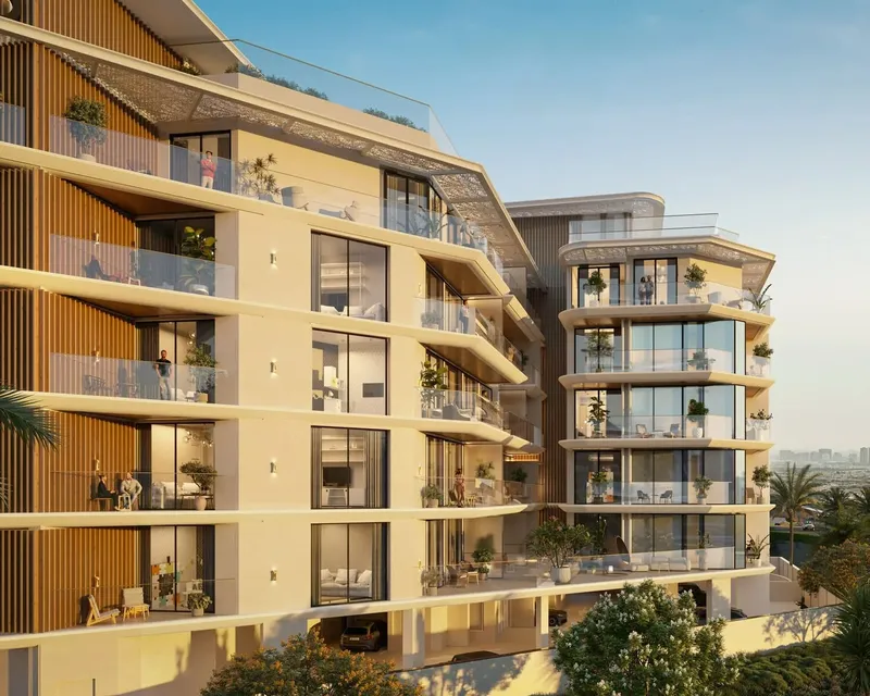 Exterior at Woodland Terraces in MBR District 11 (Meydan South) Dubai