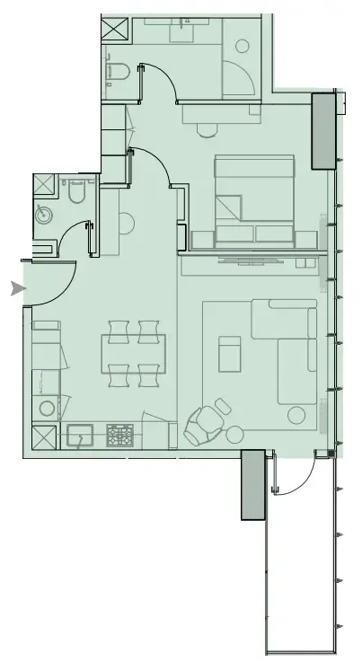 Imtiaz Development Wynwood Horizon floor plan