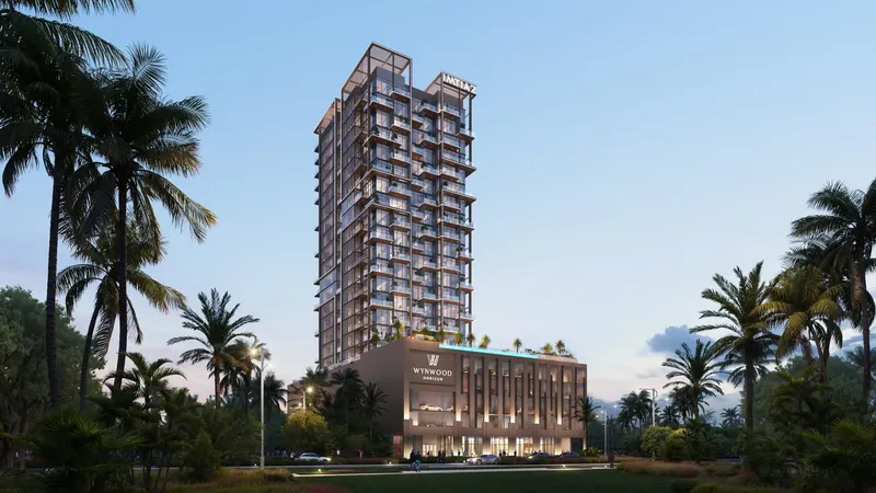 Exterior at Wynwood Horizon in Bukadra Dubai