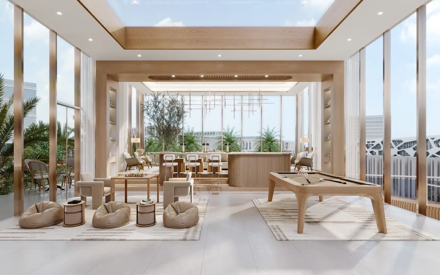 Clubhouse amenity image at Wynwood Horizon