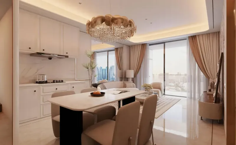 Interior at Yigo Luxe in Dubai Silicon Oasis Dubai