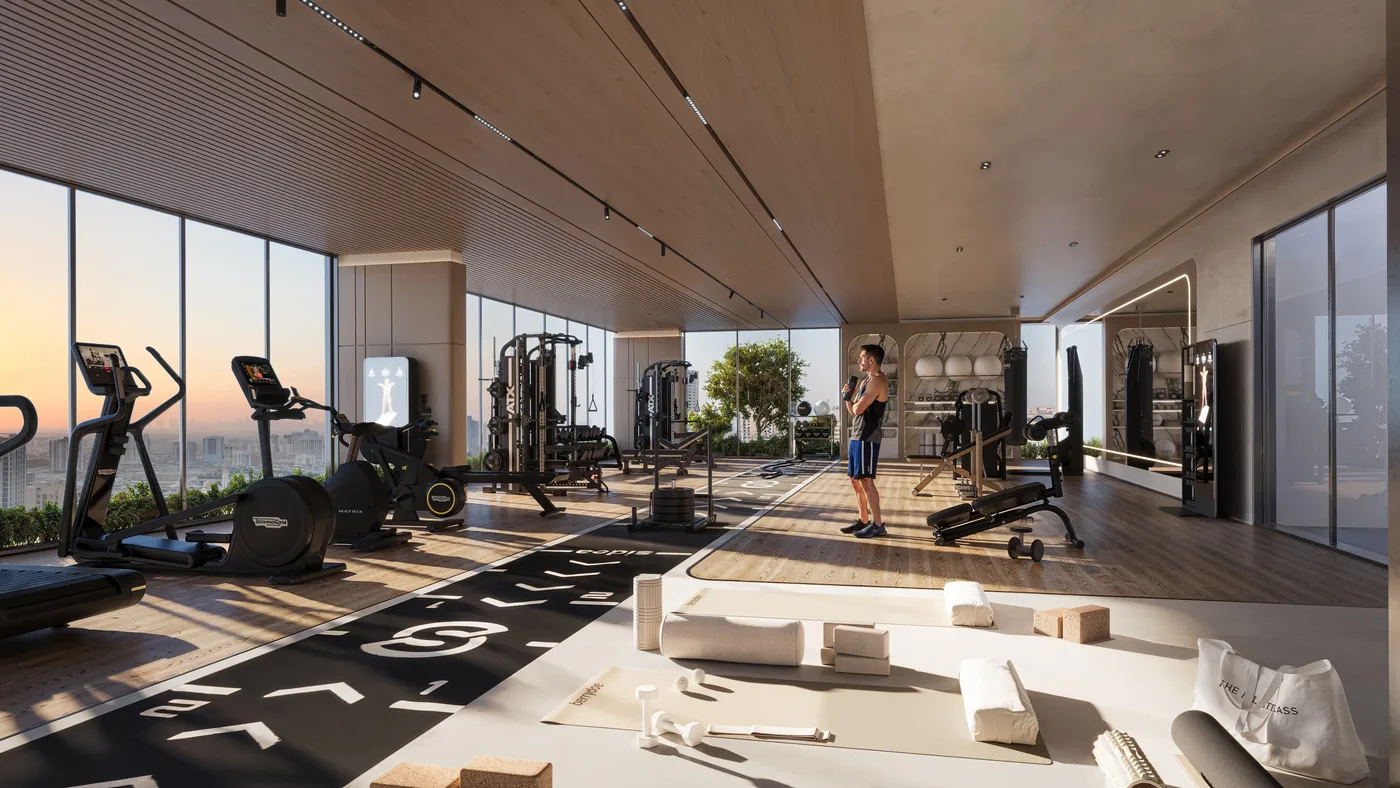Fully Equipped Gym amenity image at Zenith D1