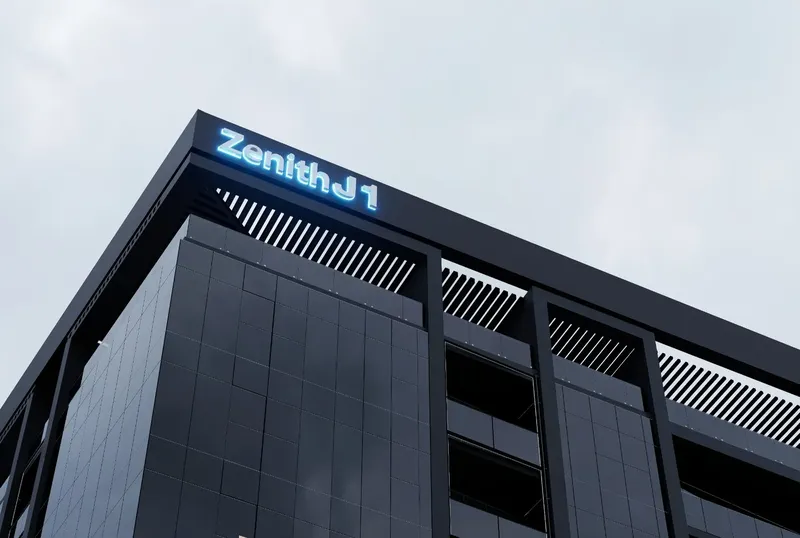Exterior at Zenith J1 in JVC (Jumeirah Village Circle) Dubai