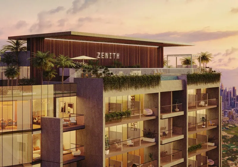Exterior at Zenith Residences in Dubai International City Dubai