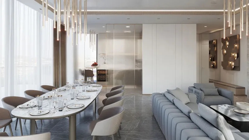 Interior at Zephyra Residences in Dubai Islands Dubai