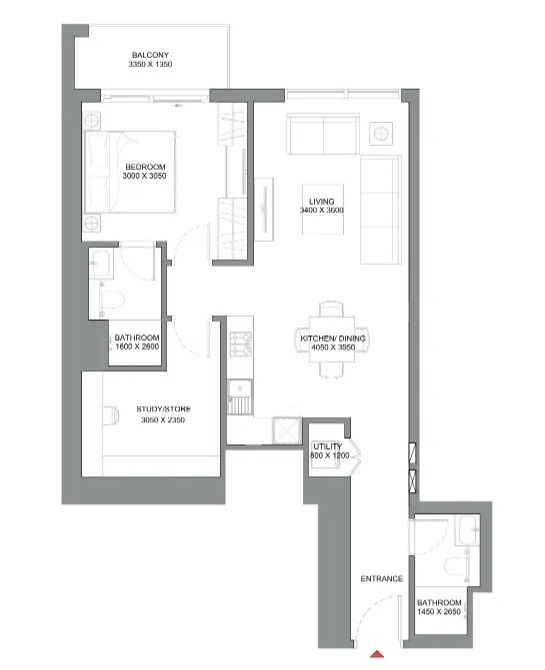 Sobha 340 Riverside Crescent floor plan