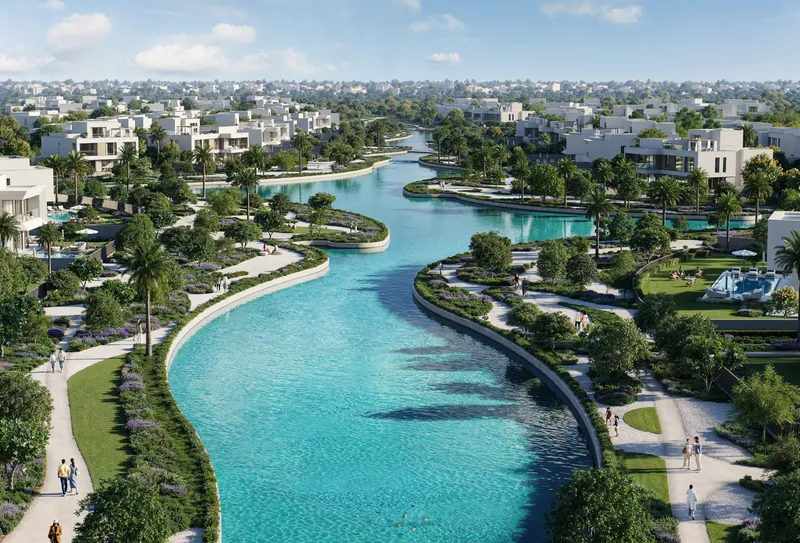 Exterior at Address Villas Tierra in The Oasis Dubai