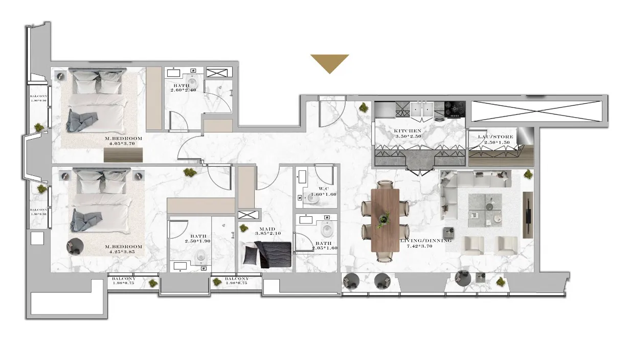 London Gate Aeternitas floor plan