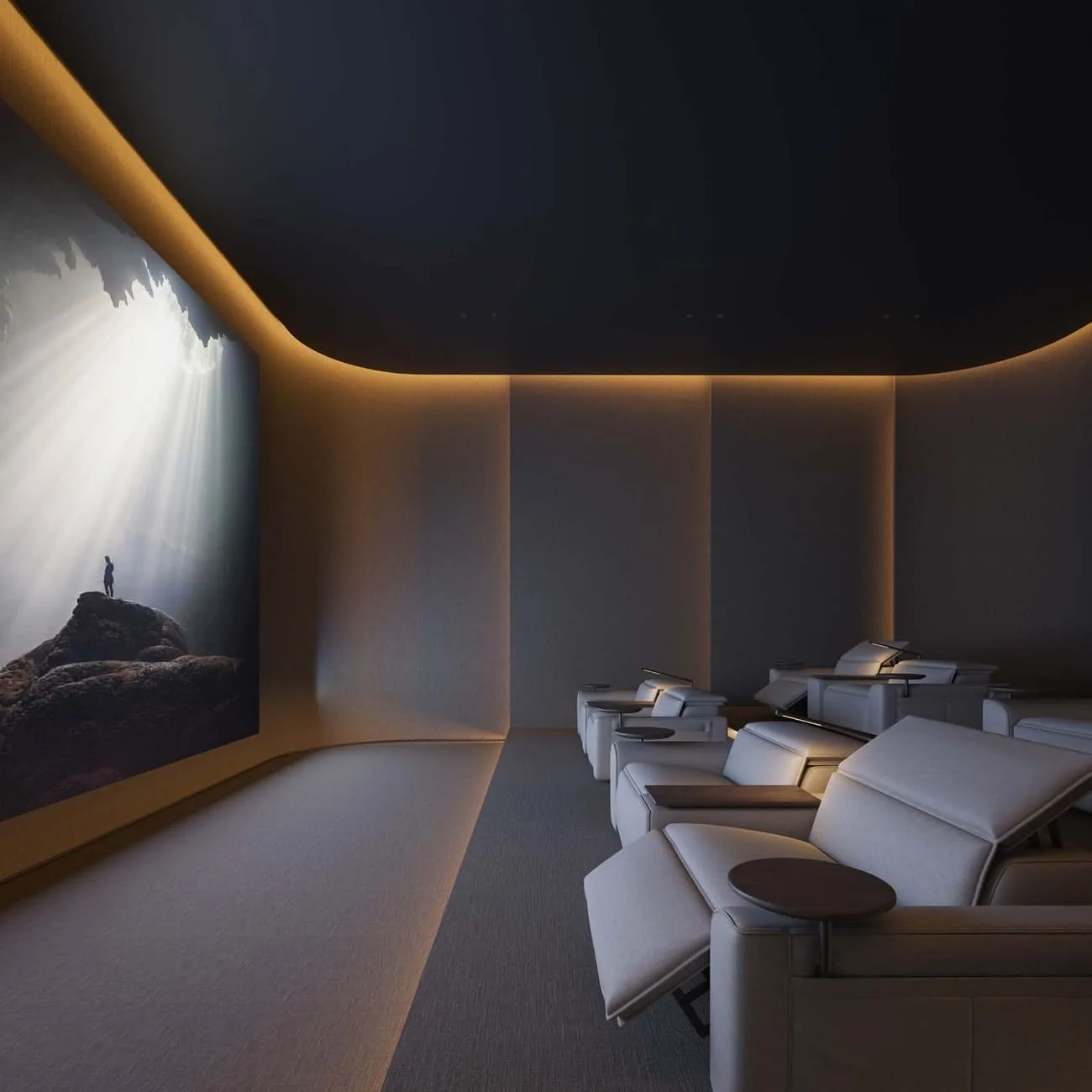 Cinema amenity image at Akala Residences