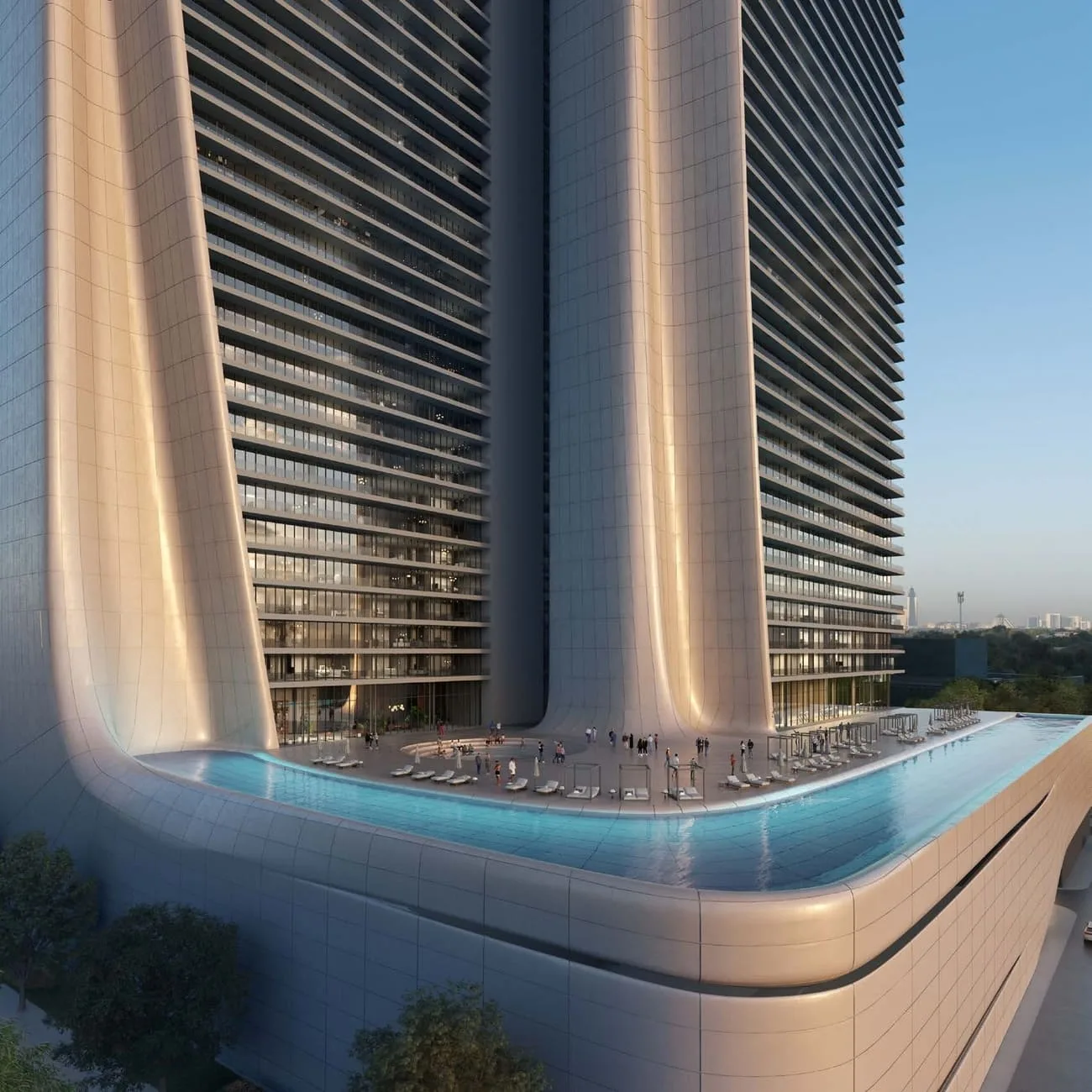 Infinity Pool amenity image at Akala Residences