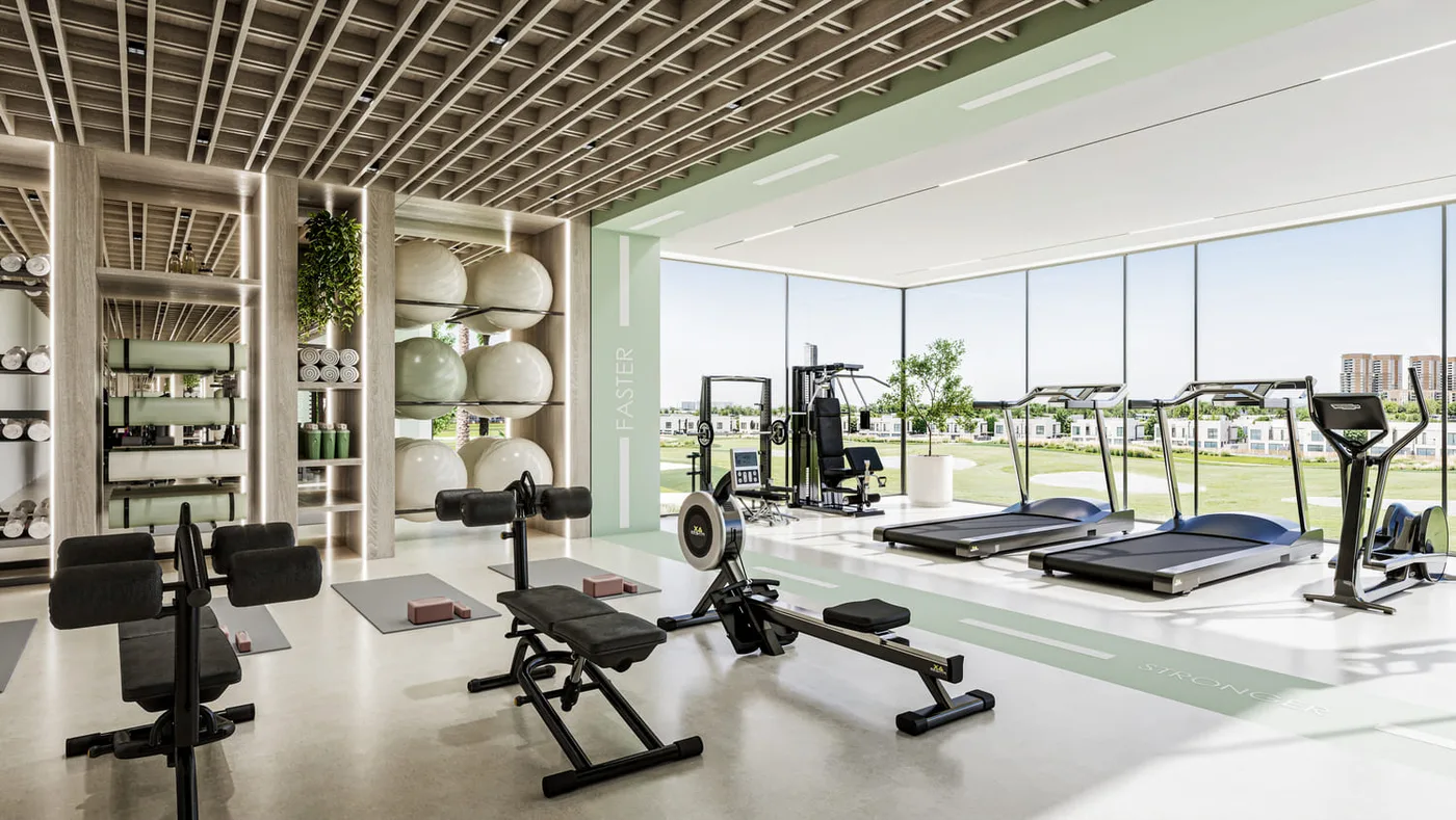 Fitness Studio amenity image at Al Hamra Greens
