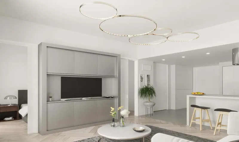 Interior at Al Mahra Residence in Masdar City Abu Dhabi