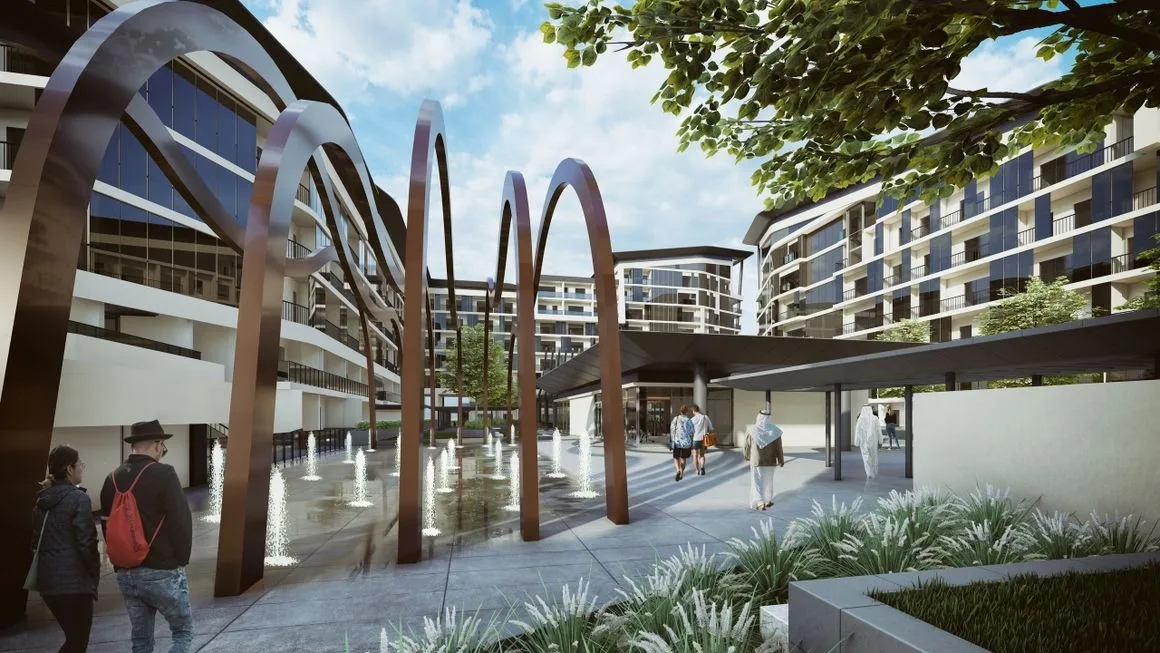 Two Small Public Plazas amenity image at Al Mahra Residence