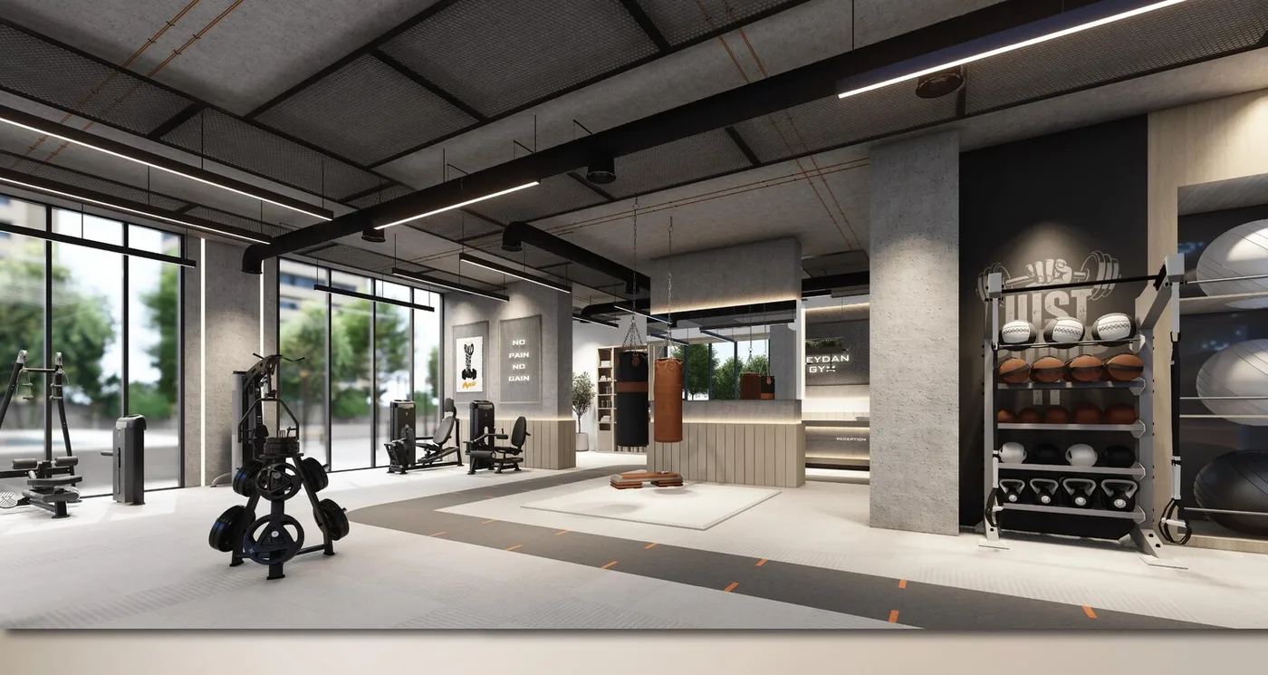Fully Equipped Gymnasium amenity image at Al Vista