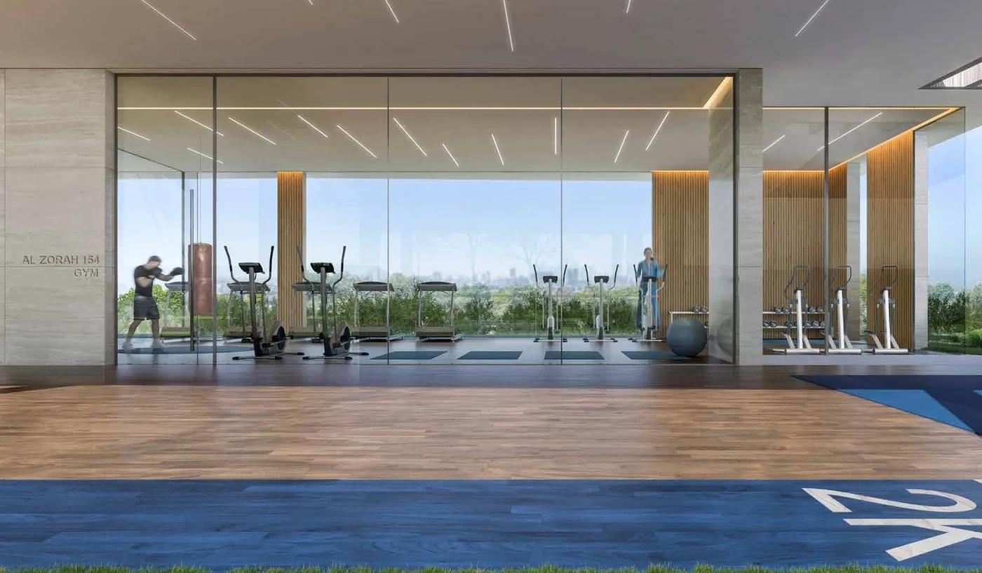 Gym amenity image at Al Zorah Beach Hills Villa's