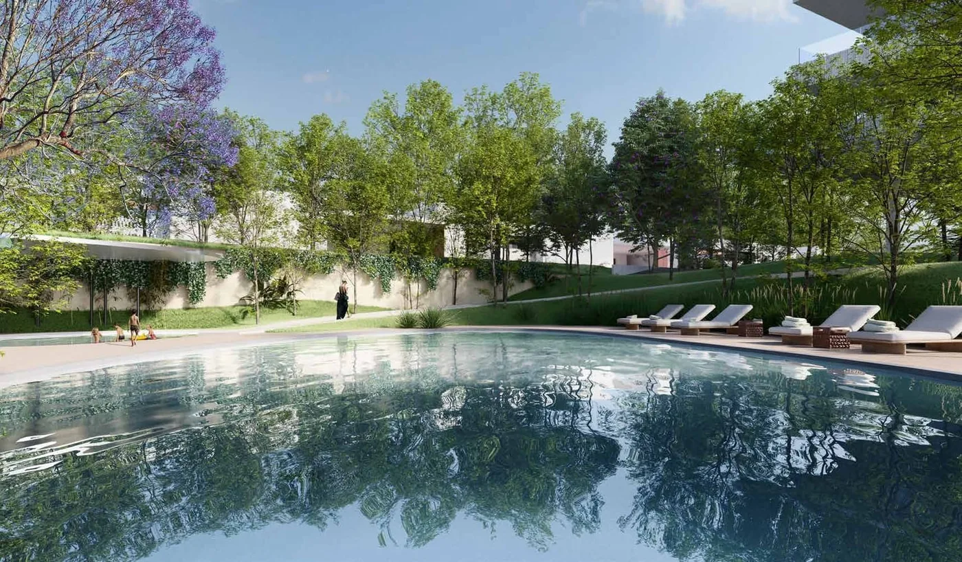 Swimming Pool amenity image at Al Zorah Beach Hills Villa's