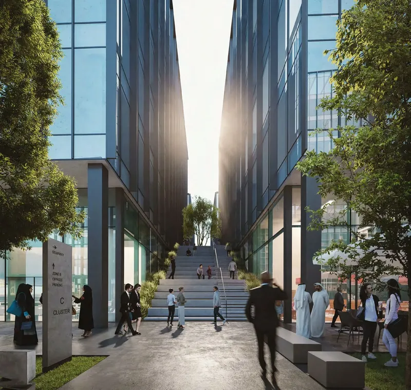 Exterior at Aljada CBD Building 3 in Muwaileh Commercial Sharjah