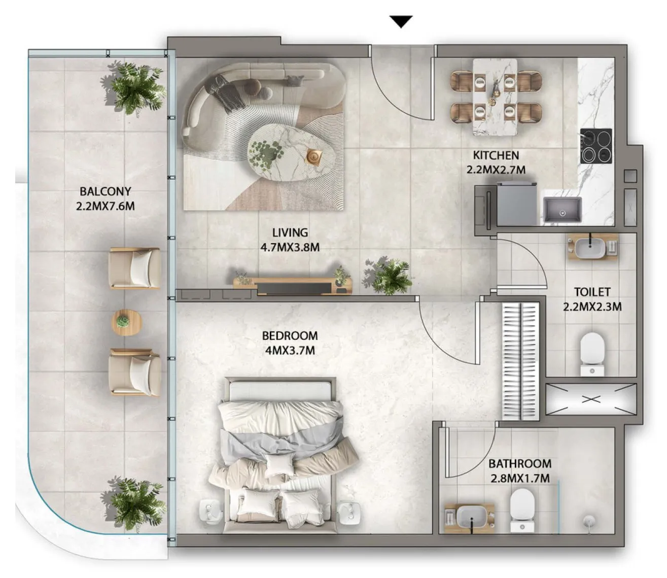 Karma Developers Antalya floor plan