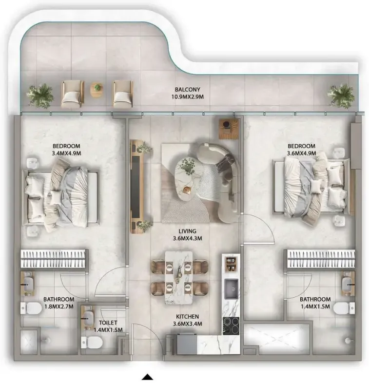 Karma Developers Antalya floor plan