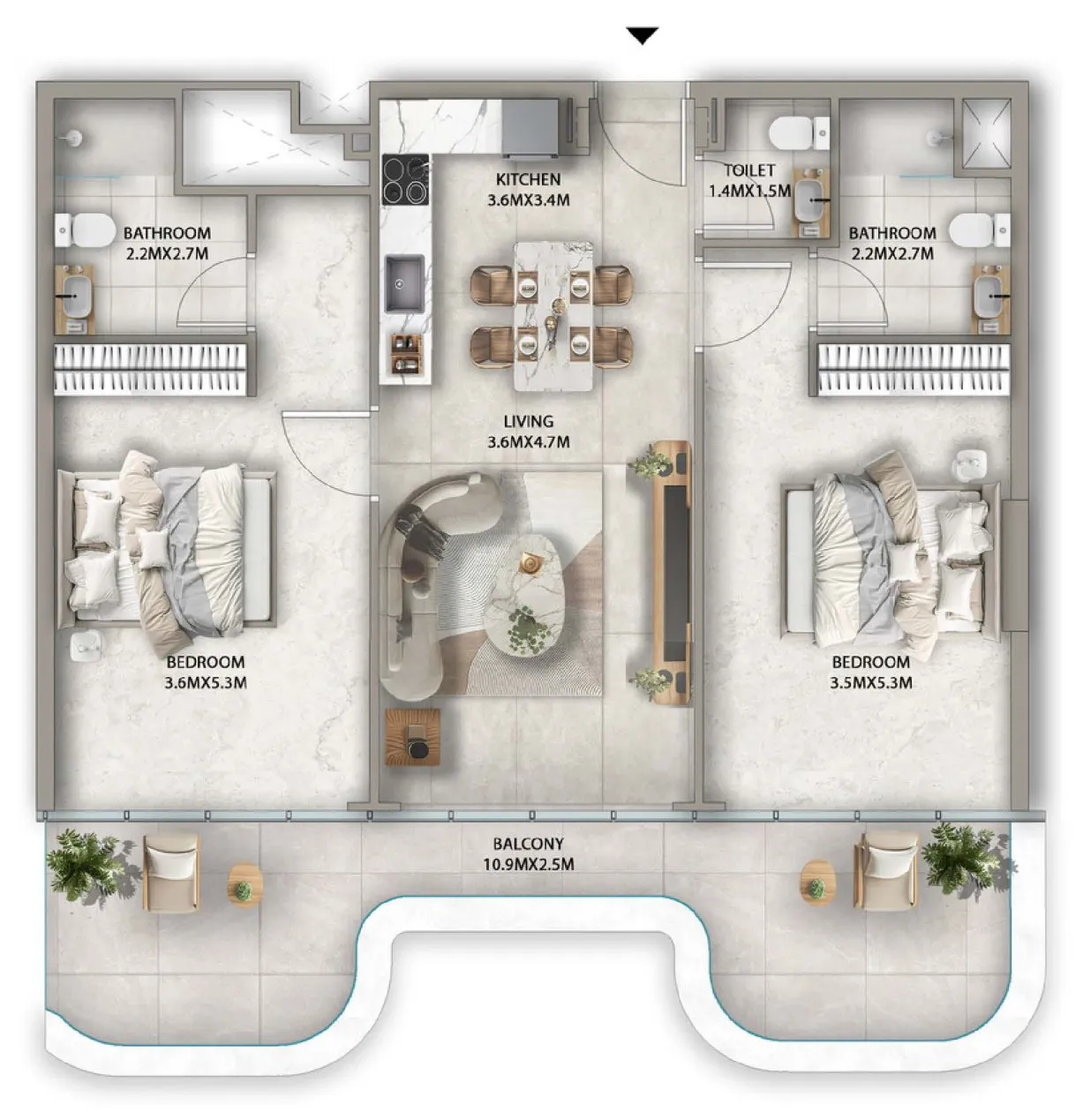 Karma Developers Antalya floor plan