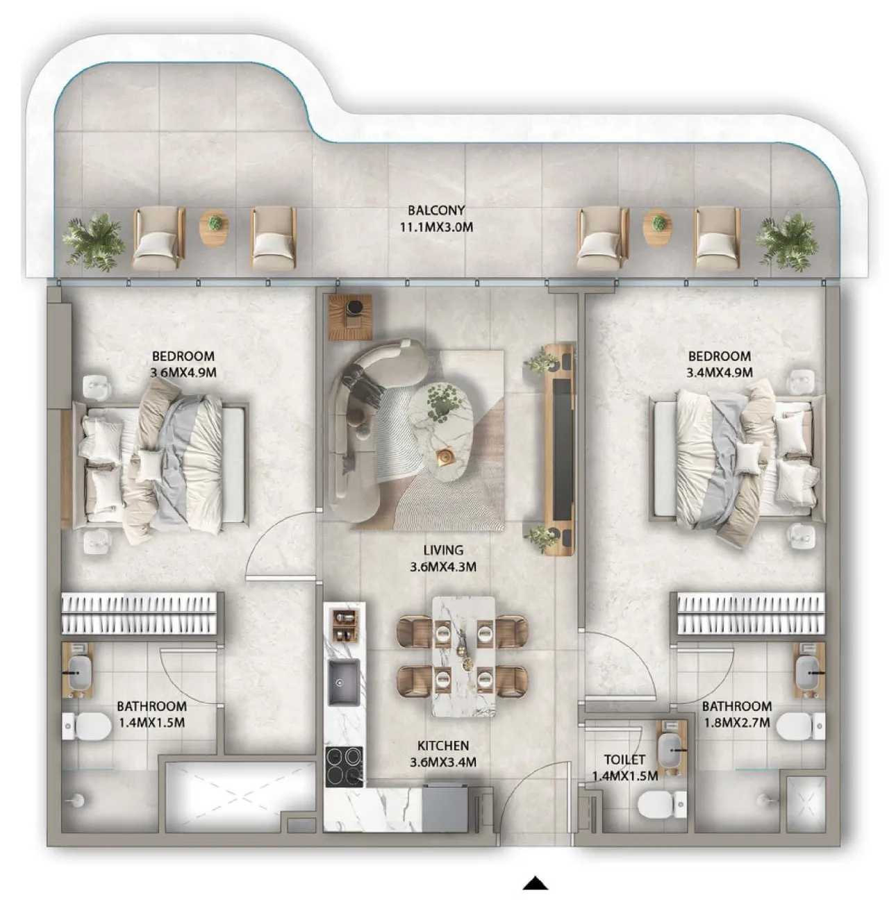 Karma Developers Antalya floor plan