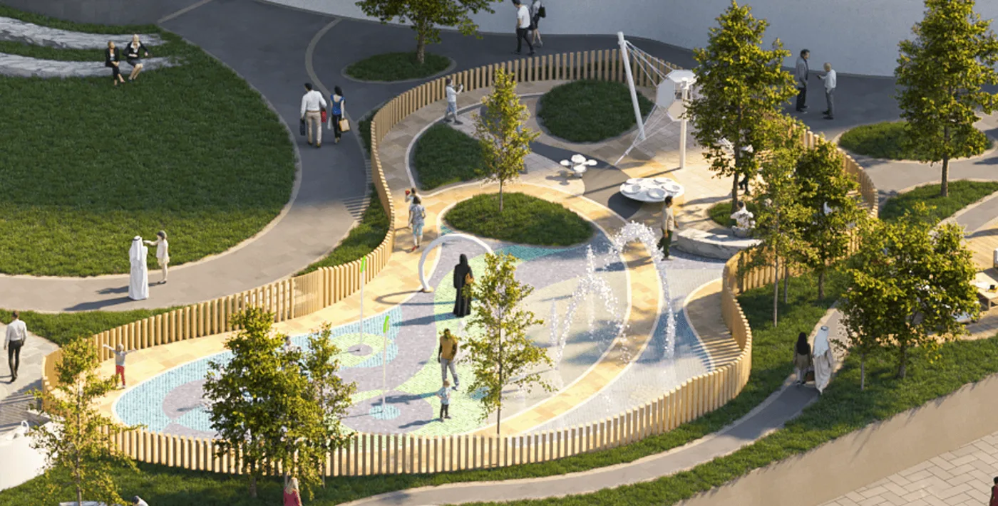 Kids Play Area amenity image at Aqua Arc