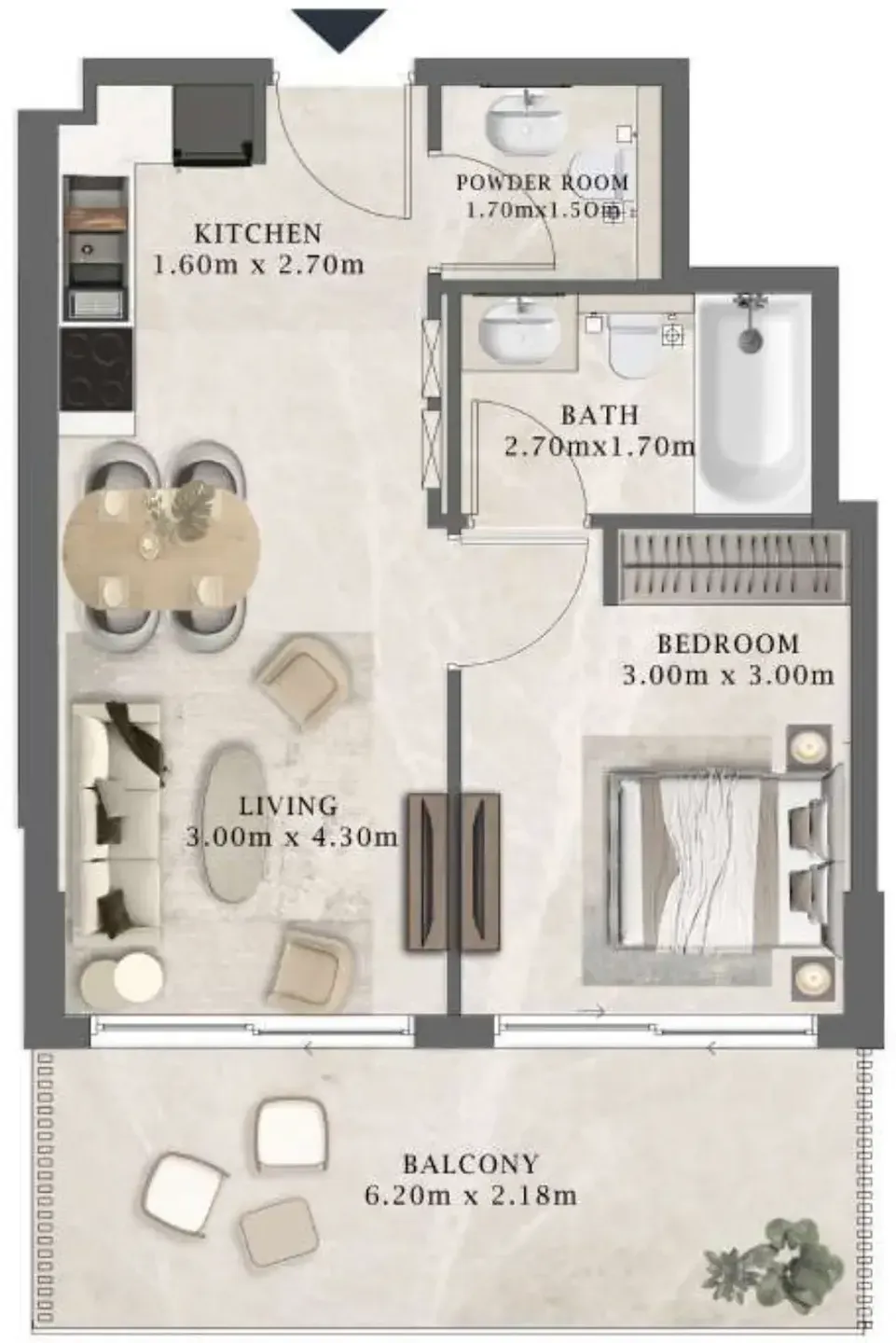 Cledor Arthouse Residences by Cledor floor plan