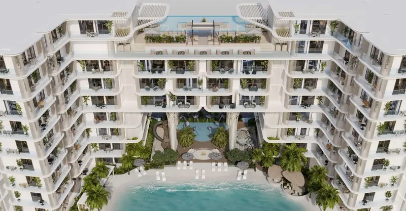 Exterior at Arthouse Residences by Cledor in Al Marjan Island Ras Al Khaimah