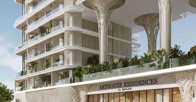 Exterior at Arthouse Residences by Cledor in Al Marjan Island Ras Al Khaimah