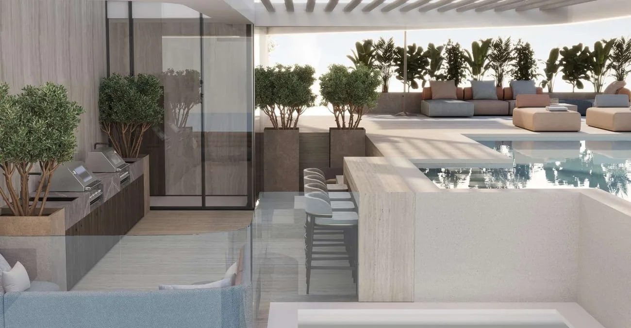 Bbq Area amenity image at Arthouse Residences by Cledor