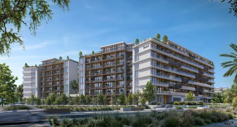 Exterior at Ashley Hills in Arjan Dubai