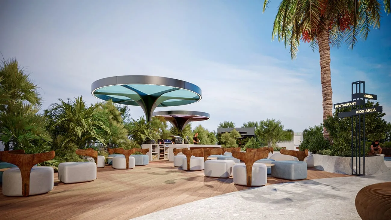 Bbq Area amenity image at Avana Residences