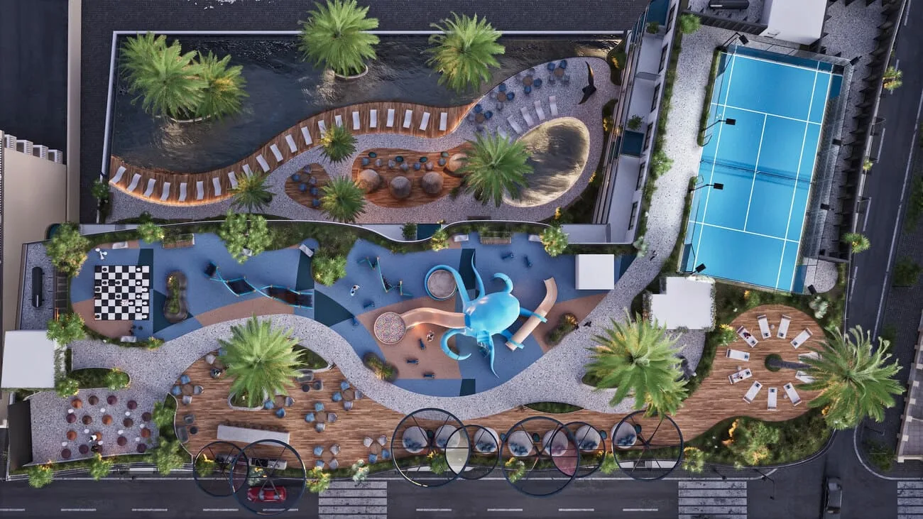 Roof Terrace For Social Activities amenity image at Avana Residences