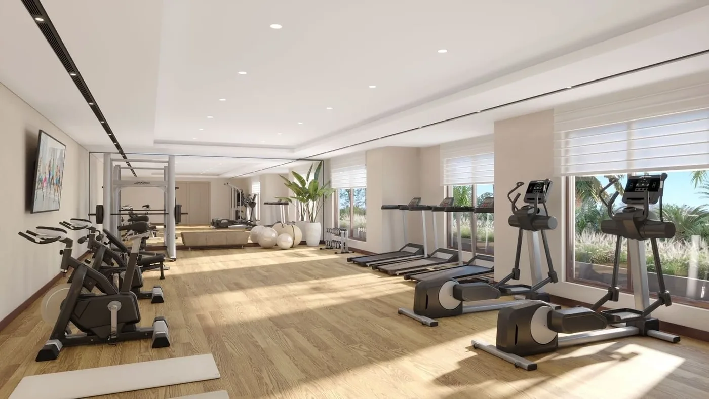Gym amenity image at Aysha Residences 1 and 2