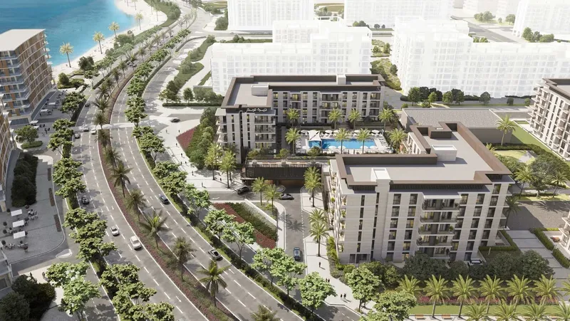 Exterior at Aysha Residences 1 and 2 in Maryam Island Sharjah
