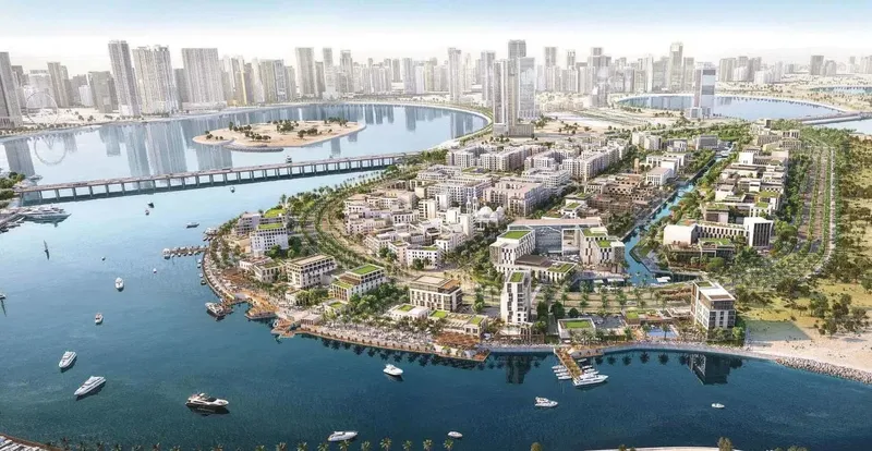 Exterior at Aysha Residences 1 and 2 in Maryam Island Sharjah