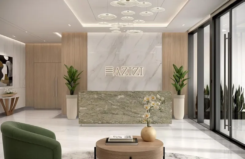 Lobby at Azizi Arian in Jebel Ali Freezone Extension Dubai