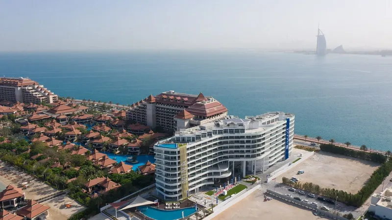 Exterior at Azizi Mina in Palm Jumeirah Dubai
