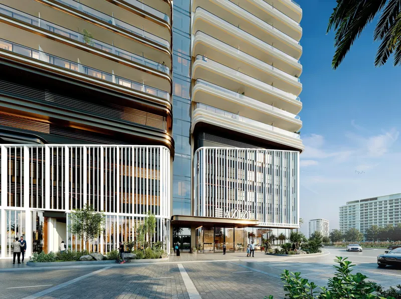 Exterior at Azizi Ruby in JVC (Jumeirah Village Circle) Dubai