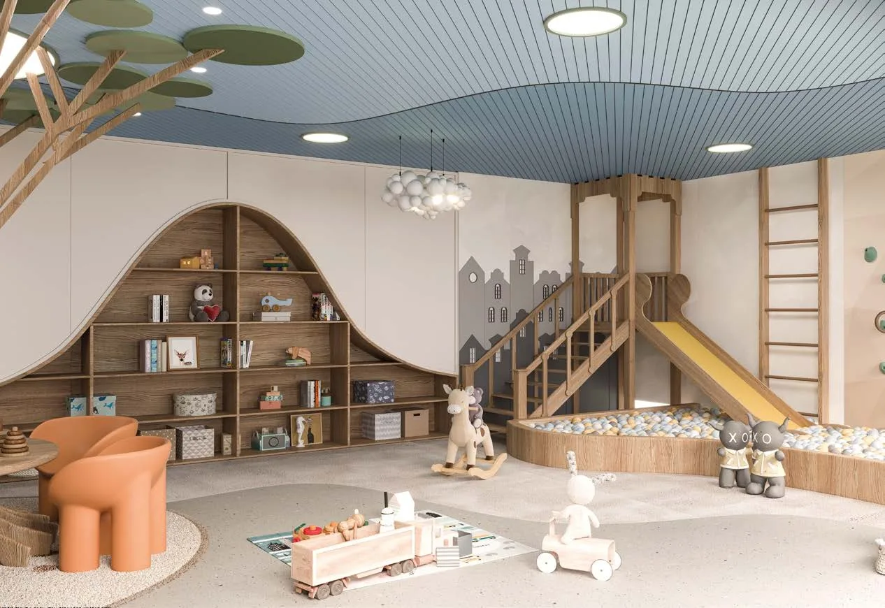 Kids Play Area amenity image at Azizi Venice